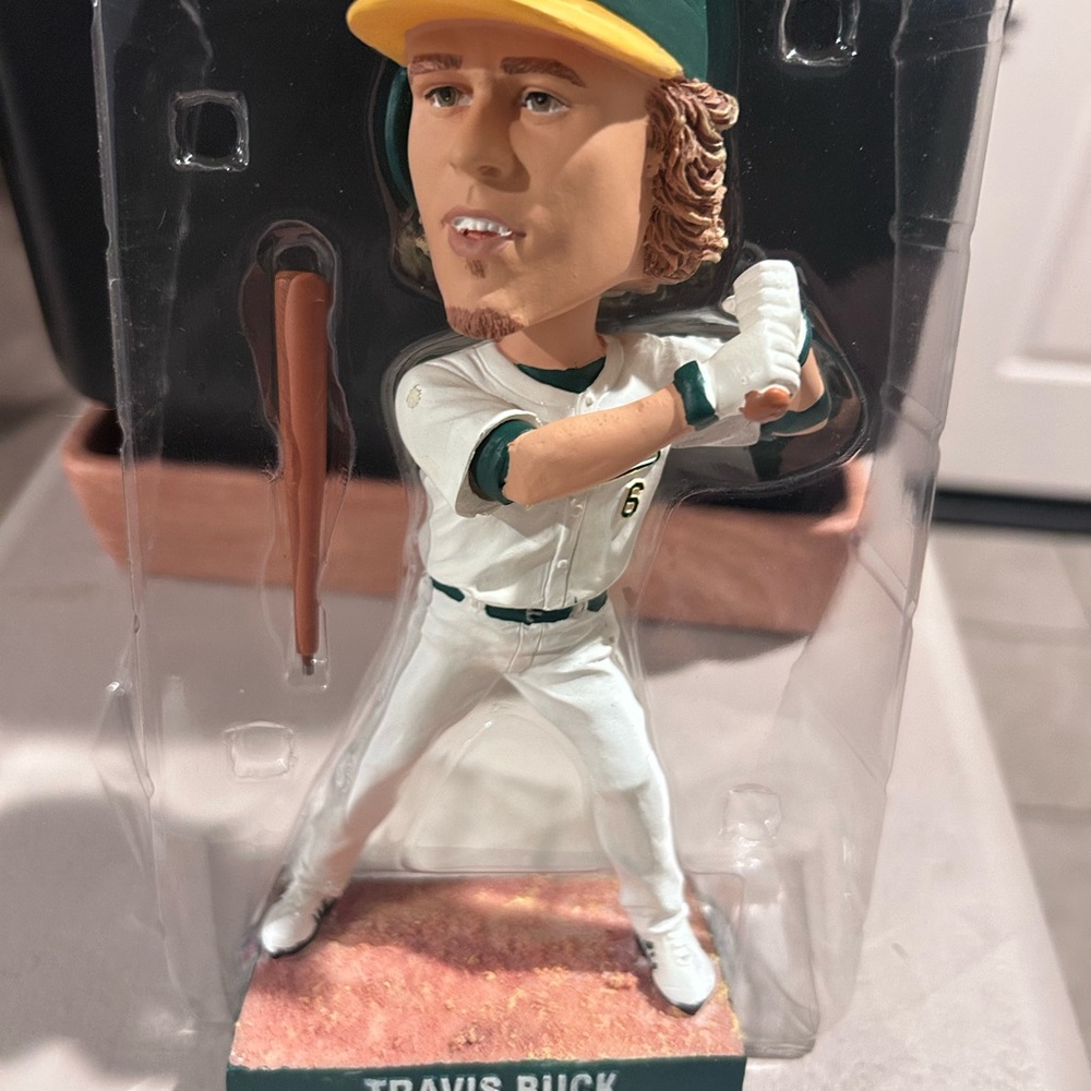 Travis Buck A’s Baseball Player Bobblehead